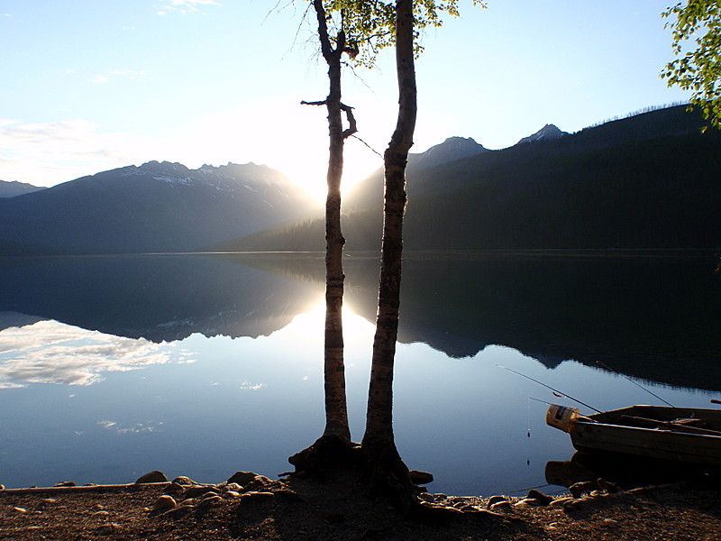 Kintla Lake @ 630AM