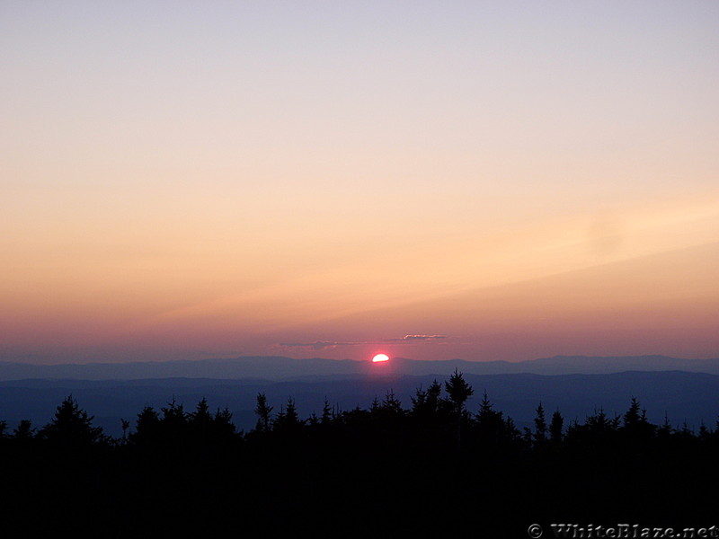 Sunset over Vermont