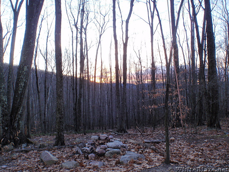 Sunrise from Sherman Brook Campsite