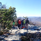 Big crowd on the Knob by coach lou in Day Hikers