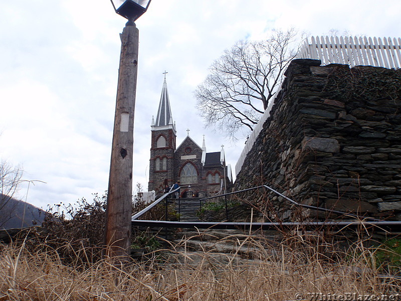 The trail in Harpers Ferry