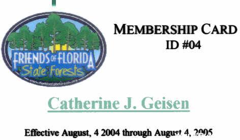 Friends of Florida State Forests, Inc