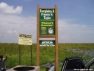 Aligator Alley Everglades Sign