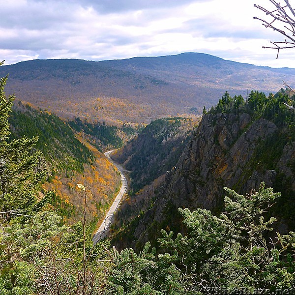 Looking East from Table Rock, Dixville Notch, NH