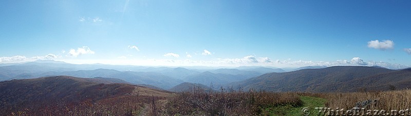 hump mountain panorama