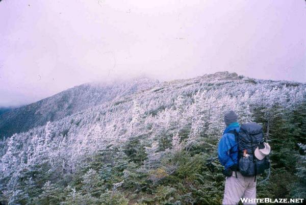 Hikerhead on Franconia Ridge