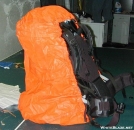 Homemade Pack Cover - side view by DebW in Gear Gallery