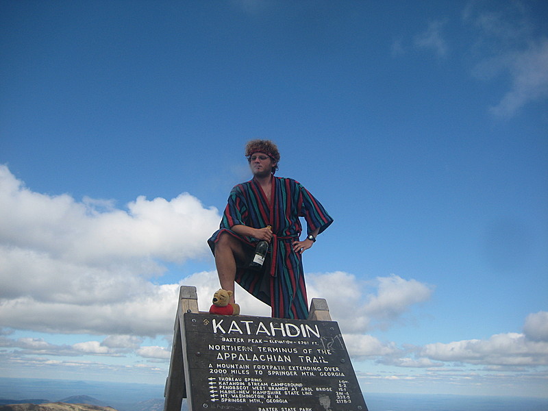 On top of the world, via Mt. Katahdan