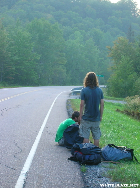 Hitch-hiking In Vermont