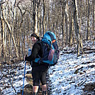 return to the approach trail hike 1-18-13 046