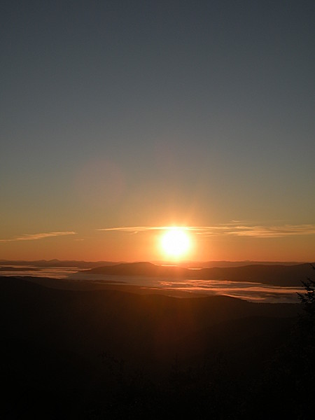 Puffer Shelter Sunrise