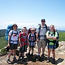 All of us on the Art Loeb Trail- Pisgah