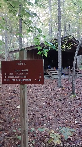 pinhoti shelters