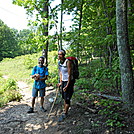 Thru Hikers, L- Nomad, R- Steps