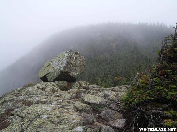 Blaze atop Webster Cliffs in the Mist