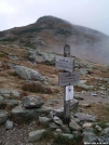 Lakes of the Clouds Trail Junction by Kerosene in Trail & Blazes in New Hampshire