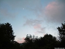 Gibbous Moon at Sunrise above Wise Shelter by Kerosene in Views in Virginia & West Virginia
