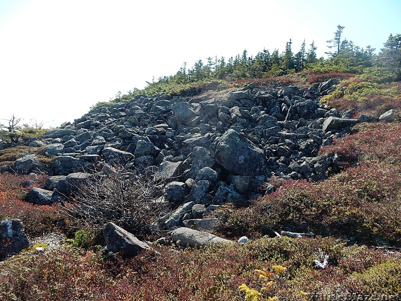 Slide on North Side of Whitecap