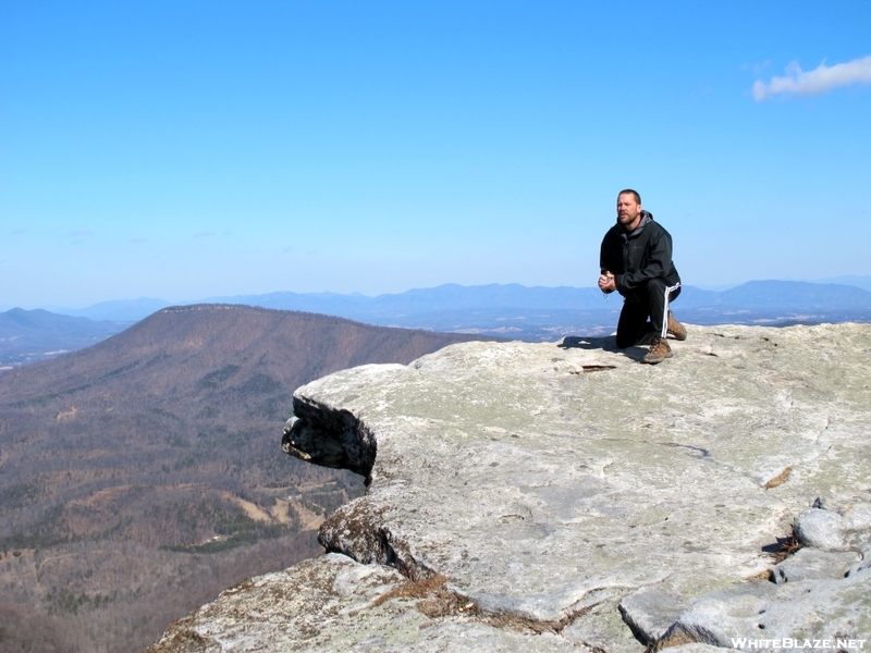 Jersey Dave Atop Mcafee Knob