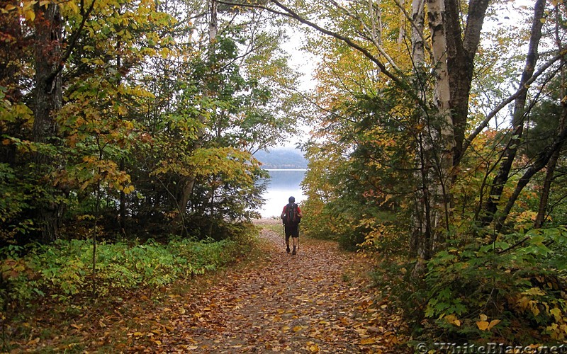 Approaching Nahmakanta Lake