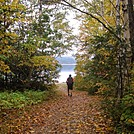 Approaching Nahmakanta Lake by Kerosene in Views in Maine