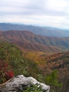Fall View From White Rock Cliffs by Kerosene in Views in North Carolina & Tennessee