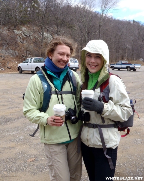 Requisite Starbucks Before Climbing Catawba Mountain!