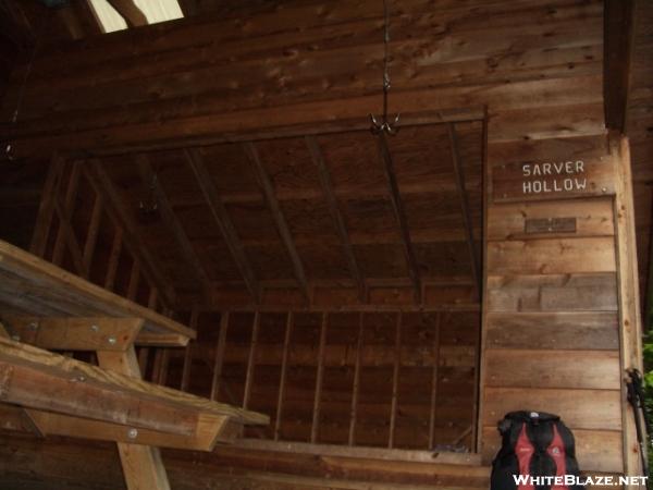 Sarver Hollow Shelter Porch
