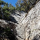 Rungs Going Up Goose Eye by Kerosene in Trail & Blazes in Maine