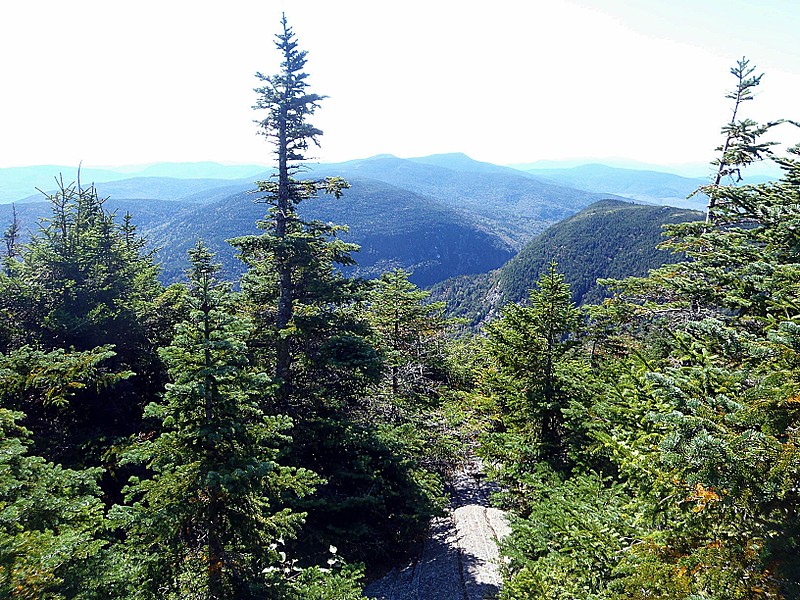 View from Mahoosuc Arm to the Notch