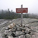 Baldpate East Peak by Kerosene in Trail & Blazes in Maine