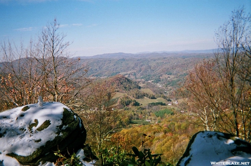 Overlooking The Town Of Morgan Branch