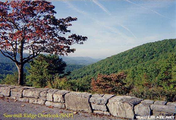 Sawmill Ridge Overlook on Skyline Drive