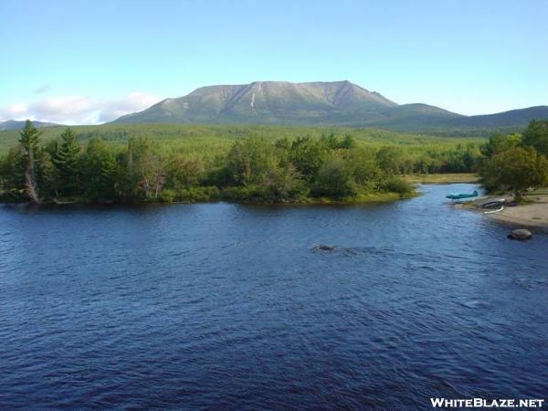 Katahdin from Abol Bridge