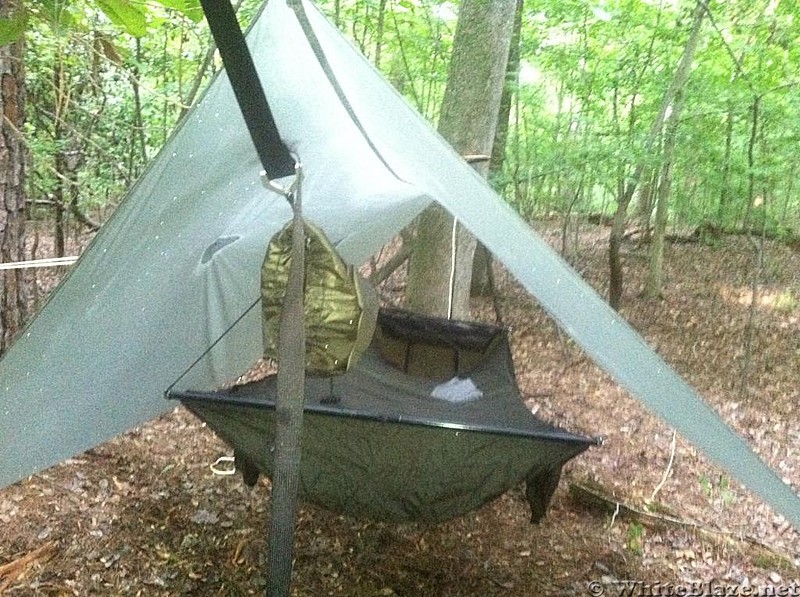 Hammock and Tarp Setup