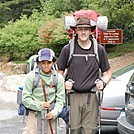 Hiking the Georgia section of the AT with my son over the years.