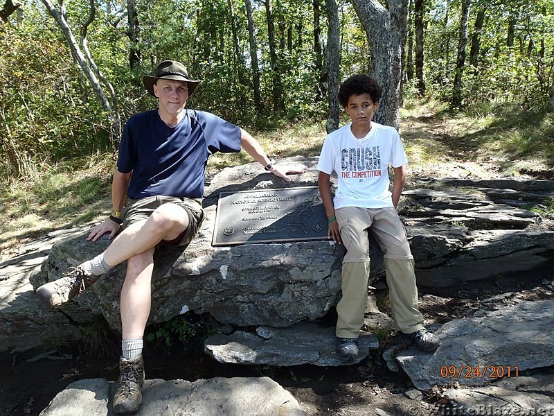 Hiking the Georgia section of the AT with my son over the years.