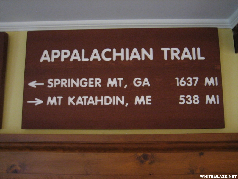 Sign At Green Mountain House