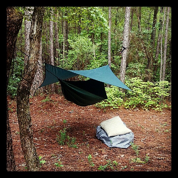 Hennesy Scout on Boy Scout Campout