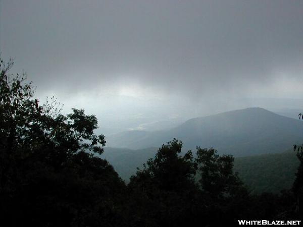 Rain on the horizon.