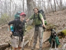 Knuckles, J.P. and Mika '04 by Youngblood in Thru - Hikers