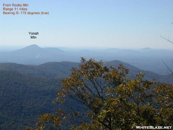 Yonah Mtn from Rocky Mtn