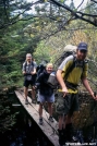 Bog Log by Magnet in Thru - Hikers