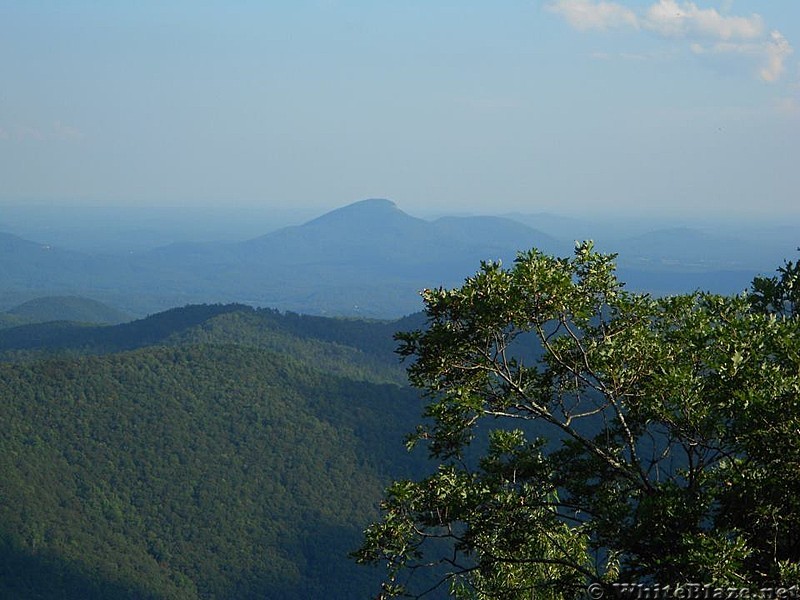 Yonah Mtn in the distance from Rocky Mountain