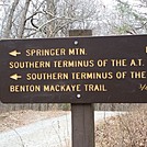 A Quick Day Trip to Springer Mtn