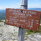 summit of Saddleback Mountain