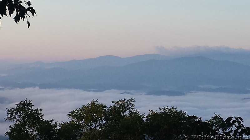 Northern Tennessee View behind the Vanderveeter Shelter  (June 2015)