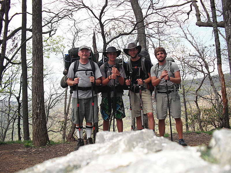 2012 Appalachian Trail April first 40 miles