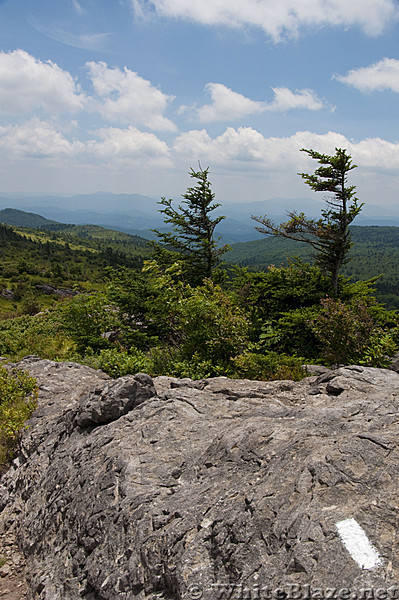 View from Wilburn Ridge at Grayson Highlands