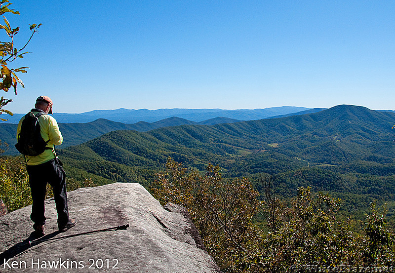 Foxfire at Tinker Cliffs